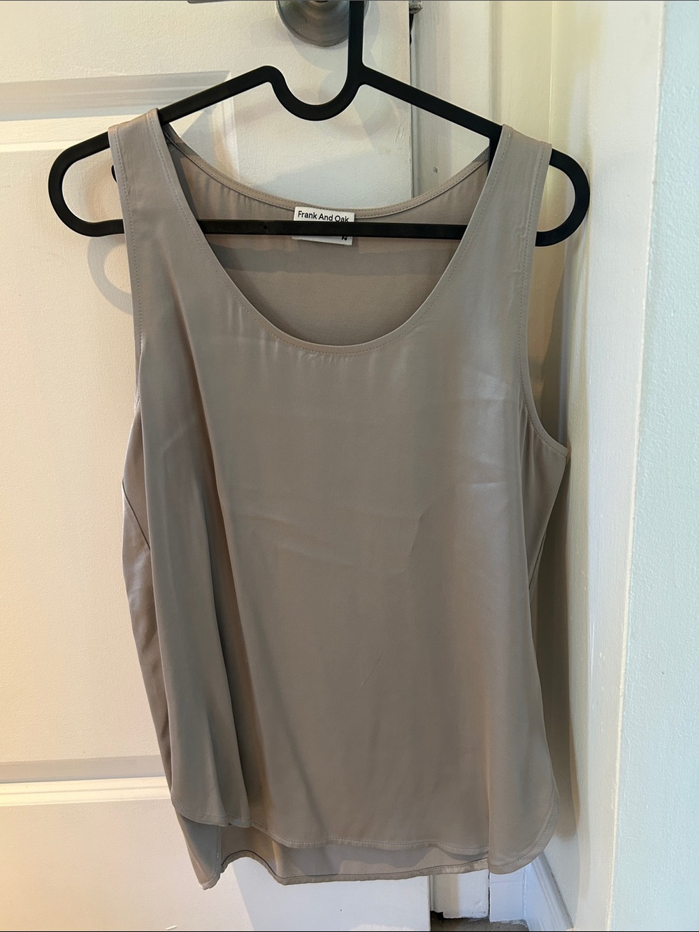 Frank & Oak The Satin Tank Top